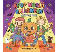 KPOP World Halloween Coloring Book: ideal gift for Kids, Teens, Adults & Fans. Enjoy ghosts, vampires, demons, zombies & more in a fantasy K-pop world.