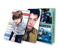 KPOPBTS Cortis GREENGREEN - Tarjetas fotográficas de álbum, 55 tarjetas de merch KPOP, juego de tarjetas Lomo, regalo para niños y niñas