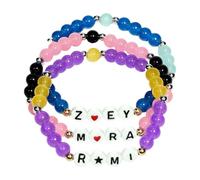 KpopGirl - Juego de pulseras de Demon SingerHunters para mujer, kit de pulseras K PopBracelets con nombre -Rum1 M1ra Z0ey, regalo de amistad para los fanáticos de K-popMovie, accesorios de disfraces