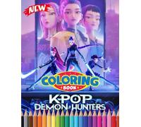 KPop's Demons Hunters Coloring Book