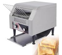 KPOUYYDS Comercial Tostadora con Cinta transportadora de 150/300/450 rebanadas por Hora, Horno Industrial Giratorio de encimera con 7 Niveles de Tostado, tostadora eléctrica para Restaurante 300Type