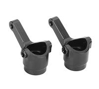 KPOYTWRDN 2 Unidades de Copa de dirección de aleación de Aluminio metálico, Copa de dirección RC para Coches RC LC Racing PTG - 2 1/10, Piezas de actualización duraderas con diseño de Alta r (Negra)