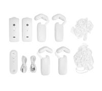 KPOYTWRDN Abridor de cortina automático profesional, abridor de cortina electrónico inteligente de doble apertura con control remoto, fuerte capacidad de carga de hasta 15 kg, diseño