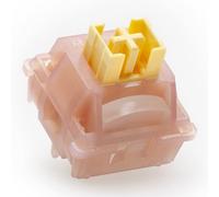 KPREPUBLIC Outemu Silent Peach v3 Switch Linear Táctil Lime para Teclado Mecánico Pom PA66 Lubricado de Fábrica (OTM V3 Silent Peach LightGuide Switch x70)