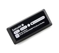 KPREPUBLIC Teclas de teclado con brillo a través de ABS, grabado, retroiluminado, negro y rojo, Enter Backspace Satoshi Nakamoto Genesis Block Address (dirección Génesis negra Enter Keycap x1)