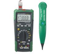 KPS-MT480 Multímetro Digital Profesional con Localizador de Cables Rotos - Detector de Continuidad, Voltaje AC/DC, Pruebas de Red y Cableado Perimetral