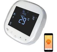 KPS Termostato Digital WiFi para calefacción programable Compatible con Alexa, Android, iOS KPS CONFORTLINE CRONO Smart