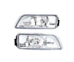 Kpuwers Coche 1 Par De Faros Antiniebla Delanteros Para Parachoques Con Kit De Cableado Para Accord De 4 Puertas 2003-2007 02HLA1304AWT Faros Antiniebla