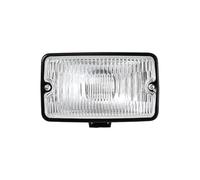 Kpuwers Coche Luz Antiniebla Delantera DRL LED Lámpara De Conducción Foco Para PEUGEOT 205 Para GTI CTI 106 306 Mi16 H3 Faros Antiniebla(Clear-1piece)