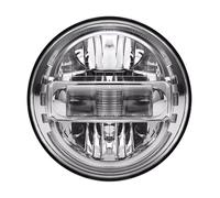 Kpuwers Faros principal Faro LED Redondo De 7 Pulgadas Para Jeep Para Wrangler De 2 Puertas, CJ-8 Y CJ-7 (1976-2017) delanteros(Silver)