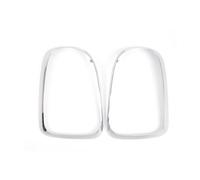 Kpuwers Lente luz freno Embellecedor Cubierta Envolvente Lámpara Bisel Anillo Plateado Para Mini Para Cooper Para Countryman F60 2015-2019 Cubierta luz trasera Carcasa transparente(1 Pair)