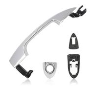 Kpuwers Manija Automotriz Manija Externa Plateada Puerta Coche 156099957 156088219 para Alfa para Romeo para Ypsilon III para Mito para Giulietta 2008-2024 Tirador Puerta