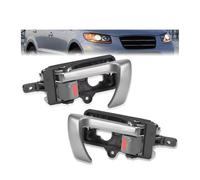 Kpuwers manijas puertas automóviles Manija Puerta Interior Izquierda Derecha Para Hyundai Para Santa Para FE 2007-2012 Interior 826202B010 826102B010 Manijas puertas interiores