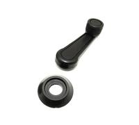 Kpuwers Mecanismo elevalunas Manivela universal para ventanilla de coche, reemplaza con junta las manijas de las ventanillas y la palanca de la puerta.(Black)