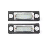 Kpuwers Placa del Auto Para VW Para Transporter Para Caddy Para Jetta Para Multivan Para Golf Para Passat Luz LED Matrícula Lámparas Forma Número 2Piezas Luces Matrícula Coche