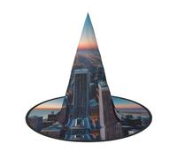 KPXXAQT Chicago Illinois USA 1 Print Carnival Party Cosplay Sombrero de disfraz para adultos, accesorio de temporada festiva