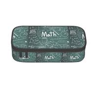 KPXXAQT Formulas Shapes Theory - Estuche para lápices de gran capacidad con diseño de teoría de matemáticas, para estudiantes, adolescentes y adultos