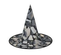 KPXXAQT Gorro de disfraz para adultos, diseño de piedras de guijarro, para carnaval, fiesta, cosplay, accesorio de temporada