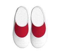 KPXXAQT Pantuflas unisex con estampado de bandera japonesa para adultos, antibolitas, lavables, para invitados y uso diario