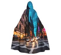 KPXXAQT Streets Of New York City - Capa con capucha para adultos, disfraz de carnaval, fiesta de máscaras, ropa de temporada