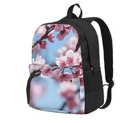 KPXXAQT Tempting Cherry Blossoms Print - Mochila unisex de viaje, resistente al agua, escapadas de fin de semana, aventuras al aire libre