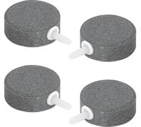 KQDRAVINE 4 Piedras difusoras para acuarios, difusor de Burbujas de 4 cm para oxigenar acuarios, Piedra difusora de oxígeno para Bombas de Aire Cubos y estanques