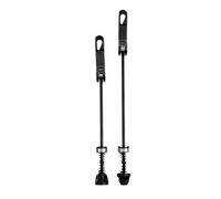 KQFCAZRE 1 Par de Cierres Rápidos de Aleación CNC para Bicicleta de Montaña Y Carretera, Buje con Rodamiento para, Piezas de Bicicleta de 145/185 Mm, Negro