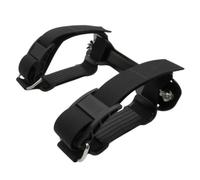 KQFCAZRE Adaptador para Una Sola Botella, Soporte para Botella, Correa de Nailon para Buceo, Aluminio, Funcional, Eficiente, Adecuado para Expediciones Submari, Negro