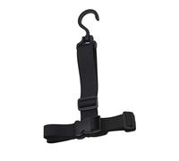 KQFCAZRE Angeln Wathosenaufhänger Nylon Schwarz Verstellbarer Riemen Rack