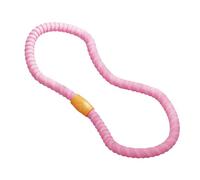 KQFCAZRE Aro de Fitness Ergonómico Plegable Círculo de Ejercicio Abdominal con Función de Masaje Y Estructura Silenciosa Aro Fabricado en Aleación Y Tela Trans, Rosa 1 Sección 2 Kg