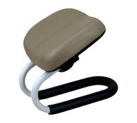 KQFCAZRE Banco de Meditación, Taburete para Arrodillarse, Ergonómico, Portátil, Ajustable, para Viajes, Mujeres, Mindfulness, Beige