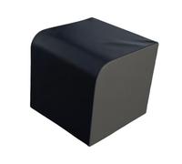 KQFCAZRE Cajón de Ejercicios de Cadera Multifuncional, Banco Tipo Cajón para Empuje de Cadera, para Entrenamiento de Glúteos Y Ejercicios Abdominales, Fabricad, Gris Negro