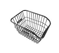 KQFCAZRE Cesta Trasera para Bicicleta, Cesta de Gran Capacidad de Hierro Resistente, Cesta de Almacenamiento para Bicicleta, Portaequipajes para Compras, Bicic