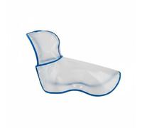 KQFCAZRE Chubasquero Reutilizable Impermeable Canino Secado Rápido Capa de para Paseos, Array, Azul, 6XL Espalda 60-70cm, Pecho 70-76cm, 25-30kg