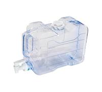KQFCAZRE Contenedor de Agua para Camping con Grifo de Fácil Apertura Tanque Portátil Bidón Resistente Y Recipiente para Agua de Polipropileno Adecuado para Sen, 1.5 Galones