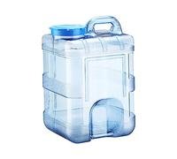 KQFCAZRE Contenedor de Agua Portátil con para Lavado Asa Práctica y Tapa Segura Reutilizable Fabricado de PC para Camping Excursión