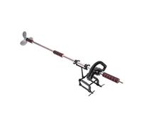 KQFCAZRE de Barco Accionado por Taladro con Hélice Manual Y Soporte de Fijación Adecuado para Reparación de Botes Kayaks Paseos Recreativos, 1.25 Millones