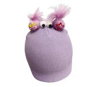 KQFCAZRE Funda para Casco de Esquí, Decoración para Casco, Divertido Accesorio Suave para Casco de Esquí, Gorro de Punto, PÚrpura