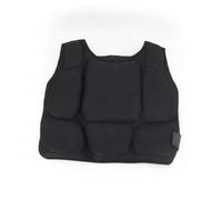 KQFCAZRE Negro Chaleco Protector Acolchado Camiseta Acolchada Protección portiva Paneles Cosidos , S para Altura 100-120CM