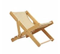 KQFCAZRE Silla Reclinable Felina Ajustable Silla Inclinada Felina Protección Delantera Baja Mueble Mascotas, Beige, Sisal