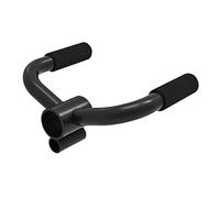 KQFCAZRE Soporte en Forma de T para Horizontales, Soporte Plano para Barras de Mancuernas, Inserto de Acero para Entrenamiento de Fuerza, Adecuado Pa, manija doble