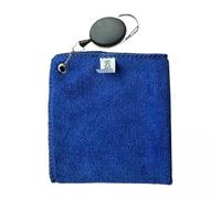 KQFCAZRE Toalla Limpiadora de Pelotas de Golf, Paño de Microfibra con Clip para Accesorios de Bolsa de Golf, 4 Piezas