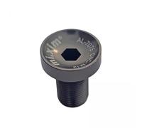 KQFCAZRE Tornillo de de Eje de Pedalier de Aleación de Aluminio, Tornillo de Fijación de Bielas de 12 Mm para Montaje Seguro de Plato de Bicicleta de Mon