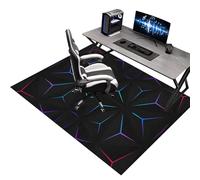 KQIEJUY Alfombra para Silla Gaming, Alfombrilla para Silla de Oficina, Alfombra Silla Escritorio Antideslizante 180 x 230 cm Alfombrilla para Silla para Suelos de Madera Dura, Laminado, Parquet