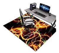 KQIEJUY Protector Suelo Silla Ruedas Alfombra Oficina Gaming Suelo Alfombra Silla Escritorio Alfombra Silla Gaming 140 x 180 cm Alfombrilla Protectora para Silla de Oficina para parqué y Suelos Duros