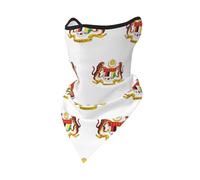 KQISANGM Bandanas Para La Cabeza De Secado Rápido Con Protección Uv A Prueba De Viento Multifuncionales Con Estampado De La Bandera De Malasia Pasamontañas De Invierno Para Hombres Y Mujeres