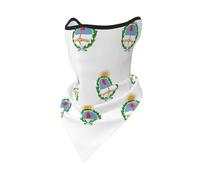 KQISANGM Bufanda Multifuncional Pasamontañas Diadema Polaina Para El Cuello O Bandana Con La Bandera De La República Argentina Calentador De Cuello De Invierno Protector Solar Para Exteriores