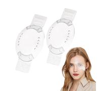 KQOZG 2 piezas protectores oculares ajustables, cómodos, ventilados para después de la cirugía de cataratas, parches oculares reutilizables y transpirables para cirugía ocular (7 cm x 5 cm)