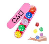 KQOZG Tradicional Coreano, Stone Pebbles Set, Actividad Familiar y Estrategia, Juguete Entrenamiento Coordinación Mano-Ojo y Habilidad, Portátil y Duradero, Todas Edades