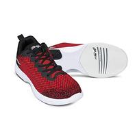 KR Strikeforce - Zapatos Deportivos de Bolos para Hombre, Color Rojo y Negro, Talla 7
